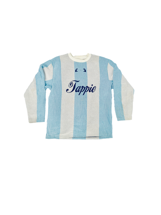 Football Longsleeve White/Blue