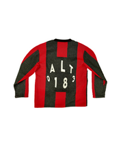 Football Longsleeve Red/Black