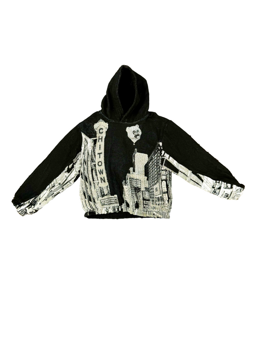 College Dropout Hoodie BW