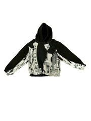 College Dropout Hoodie BW